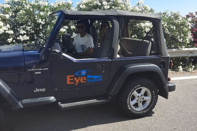 Jeep safari privé Wrangler en Crète avec Eye Travel