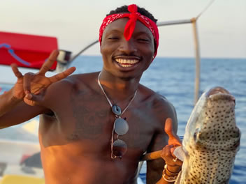 Excursion en bateau pêche l’après-midi en Crète