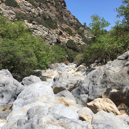 Randonnée privée dans les gorges d’Aposelemis en Crète