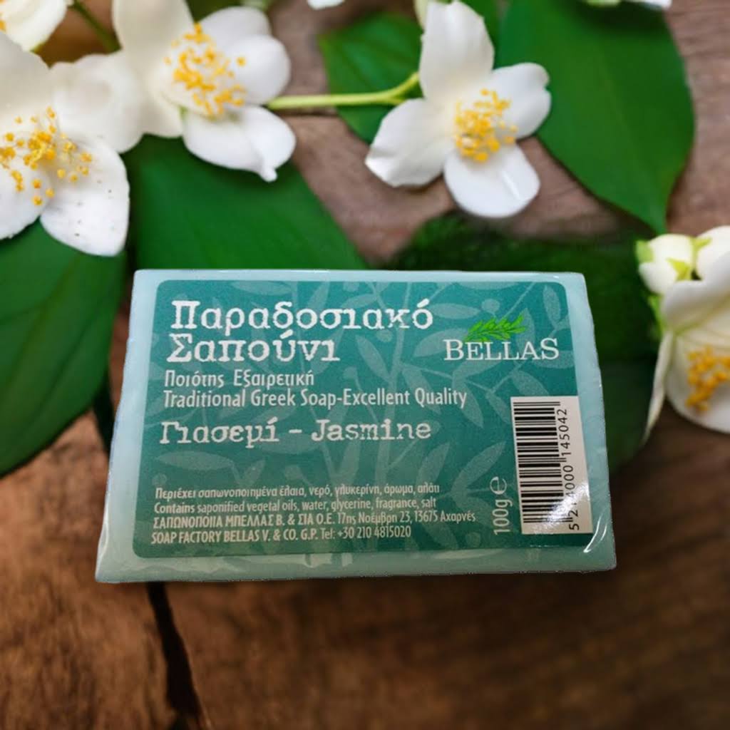 Savon à l’huile d’olive au jasmin de Crète